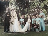 Wilfred Barret and Jeannie Adam wedding